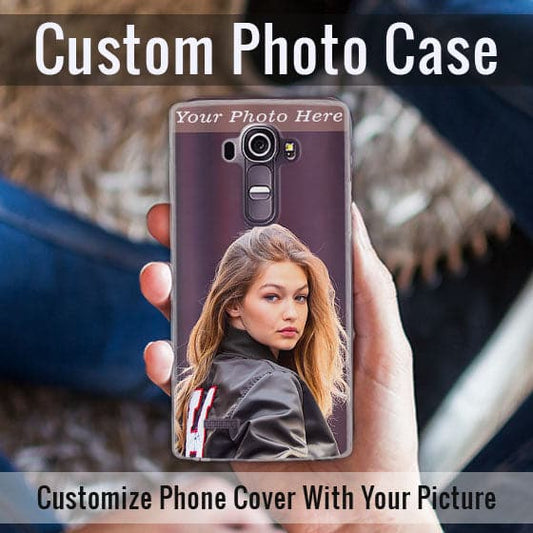 HD Print With Lifetime Print Warranty Hybrid Soft Case For LG G4 - Customize Photo