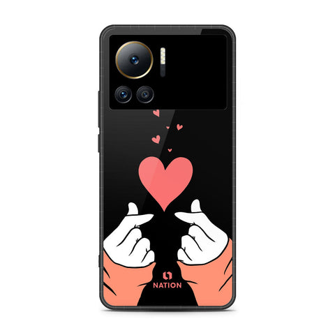 Infinix Note 12 VIP  Cover- Onation Heart Series - HQ Premium Shine Durable Shatterproof Case