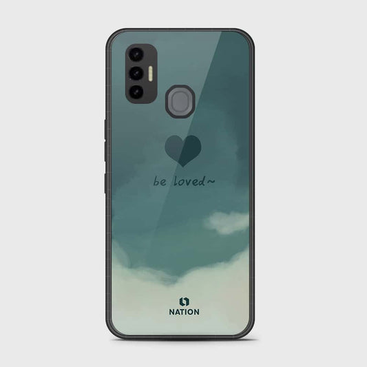 Tecno Spark 7 Cover- Onation Heart Series - HQ Premium Shine Durable Shatterproof Case (Fast Delivery) (A)