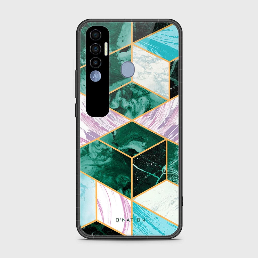 Tecno Spark Pro Cover- O'Nation Shades of Marble Series HQ