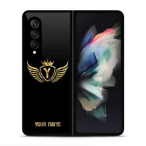 Samsung Galaxy Z Fold 3 5G Cover - Gold Series - HQ Premium Shine Durable Shatterproof Case - Soft Silicon Borders