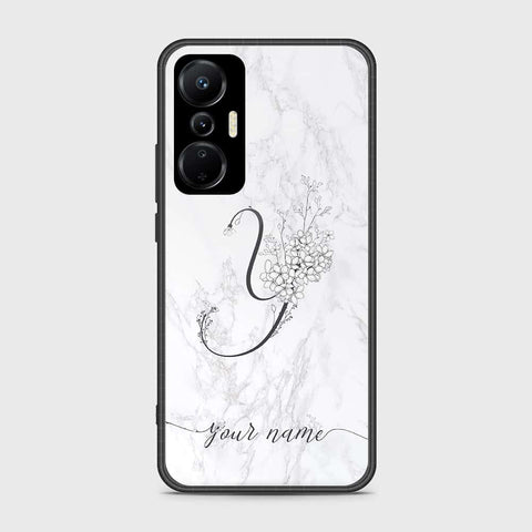 Infinix Hot 20S Cover- Personalized Alphabet Series - HQ Ultra Shine Premium Infinity Glass Soft Silicon Borders Case