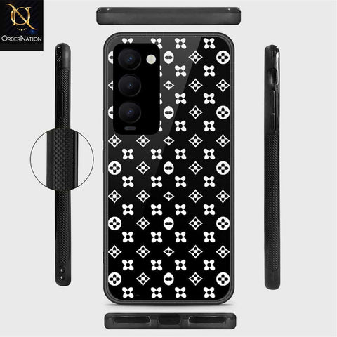 Tecno Camon 18 Premier Cover- Black Marble Series - HQ Ultra Shine Premium Infinity Glass Soft Silicon Borders Case