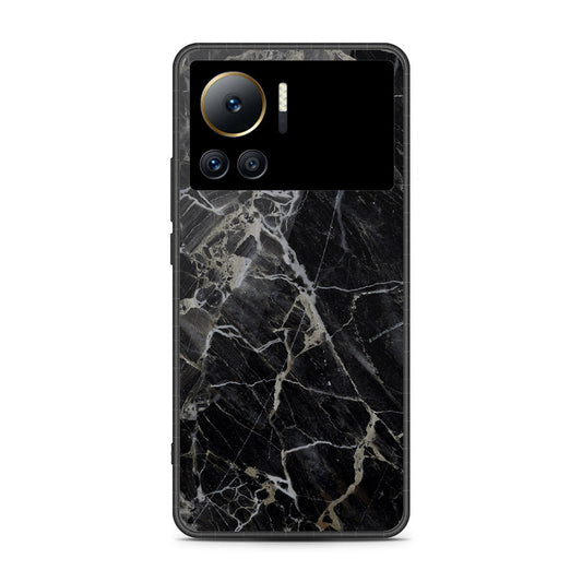 Infinix Note 12 VIP  Cover- Black Marble Series - HQ Premium Shine Durable Shatterproof Case