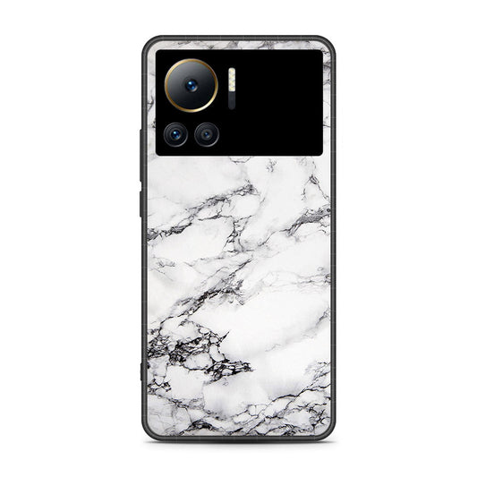 Infinix Note 12 VIP  Cover- White Marble Series - HQ Premium Shine Durable Shatterproof Case