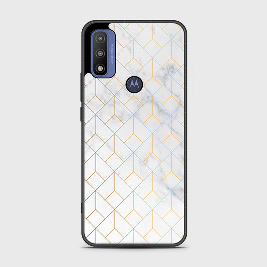 Motorola G Pure  Cover- White Marble Series 2 - HQ Premium Shine Durable Shatterproof Case