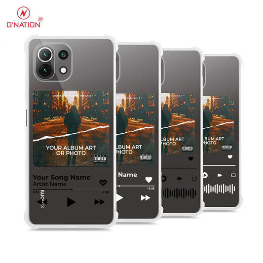 Xiaomi Mi 11 Cover - Personalised Album Art Series - 4 Designs - Clear Phone Case - Soft Silicon Borders