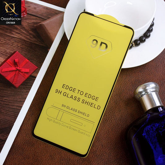 Infinix Note 10 Pro Cover - Black - Xtreme Quality 9D Tempered Glass With 9H Hardness