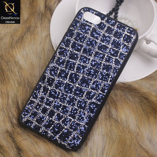 Huawei Y5 Prime 2018 / Y5 2018 / Honor 7S Cover - Blue - Sparkle Glitter Bling Bling Fashion Pattern Soft Case