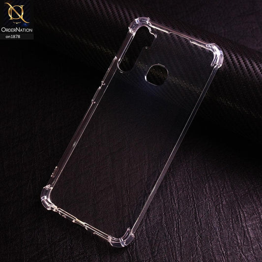 Infinix S5 Soft 4D Design Shockproof Silicone Transparent Clear Case