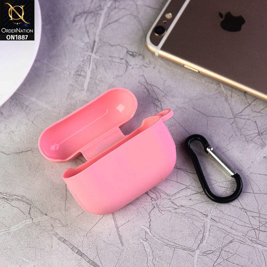 Apple Airpods Pro Cover - Pink - Candy Color Soft Silicone Airpod Case