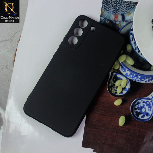Samsung Galaxy S22 Plus 5G Cover - Black - Matte Shockproof Sillica Gel Soft Case