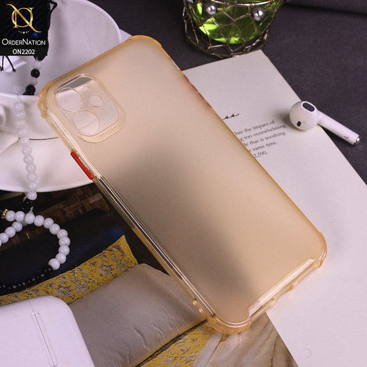iPhone 11 - Yellow - Candy Assorted Color Soft Semi-Transparent Case
