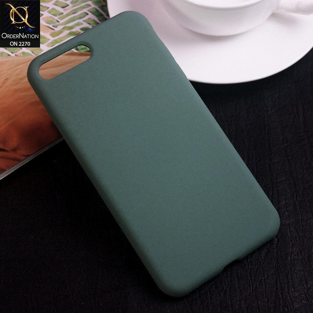 iPhone Plus Plus Cover Pine Green Silicon Matte Candy