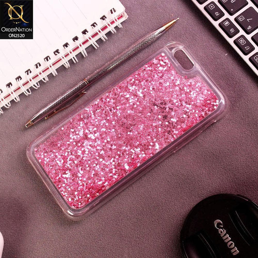 iPhone 6S / 6 Cover - Pink - New Fashion Style Liquid Water Glitter Case