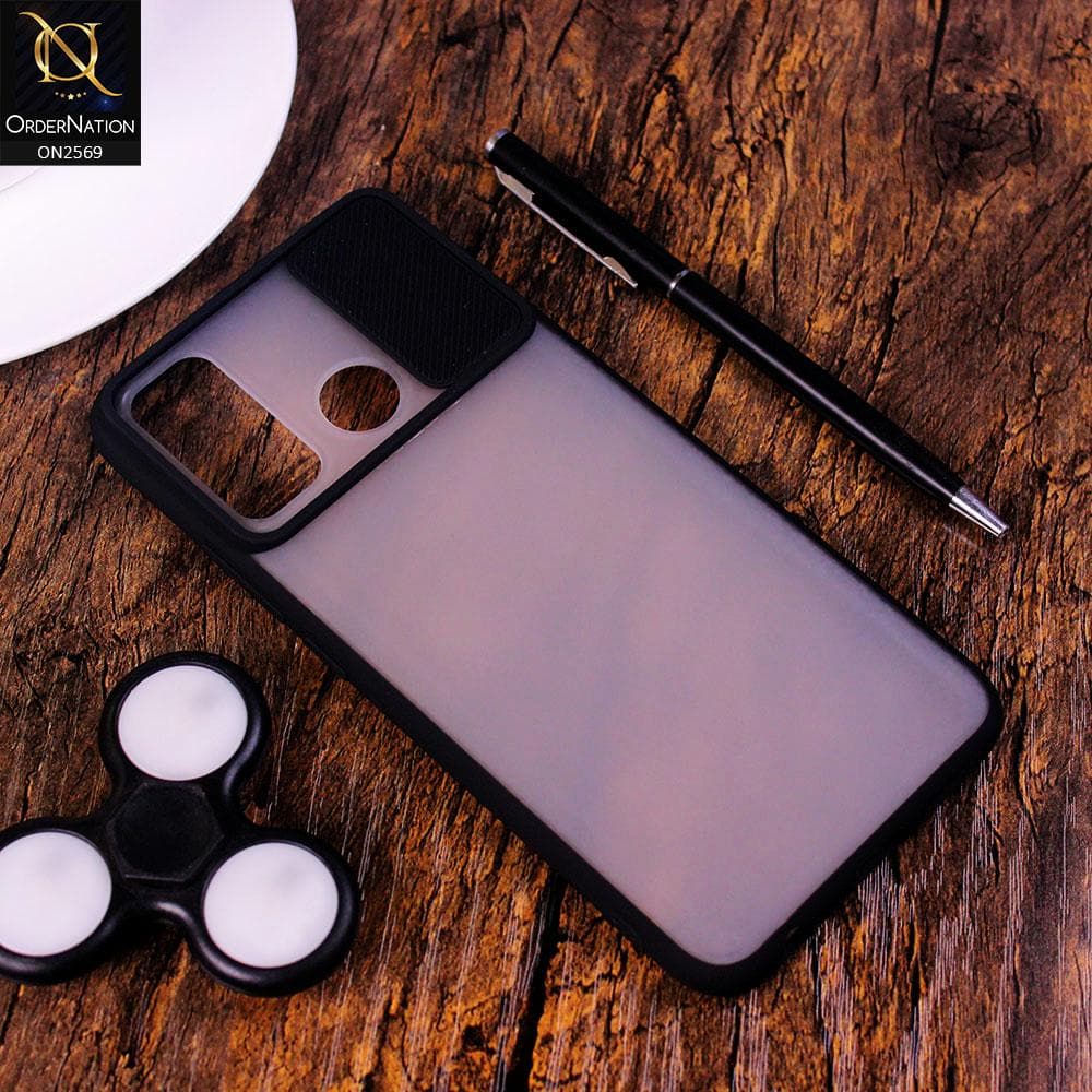 Tecno Spark pro Cover Black Translucent Matte Shockproof