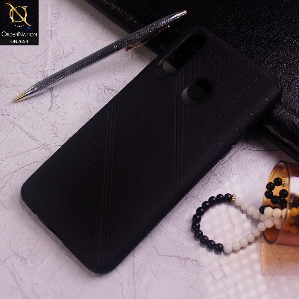 Housing Samsung A20s Back Cover Black Samsung Galaxy A20s