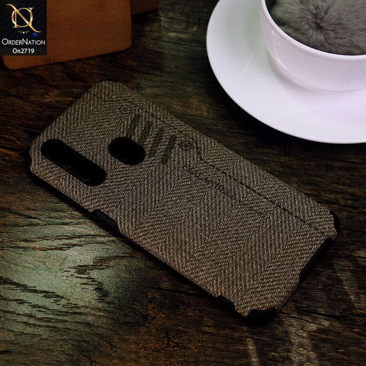 Oppo A31 - Gray - Soft New Fresh Look Jeans Texture Case