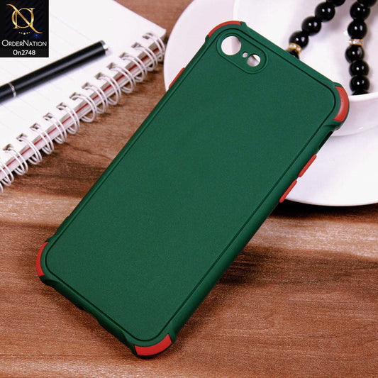 iPhone 8 / 7 Cover - Green - Soft New Stylish Matte Look Case