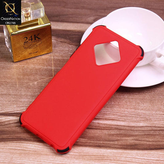 Infinix Zero 8 Cover - Red - Soft New Stylish Matte Look Case