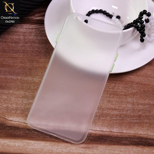 iPhone 6S / 6 - White - New Colored Semi-Transparent Ultra Thin Paper Shell Case