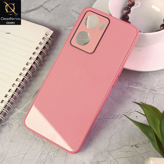 Oppo K10 5G Cover - Pink - New Glossy Shine Soft Borders Camera Protection Back Case