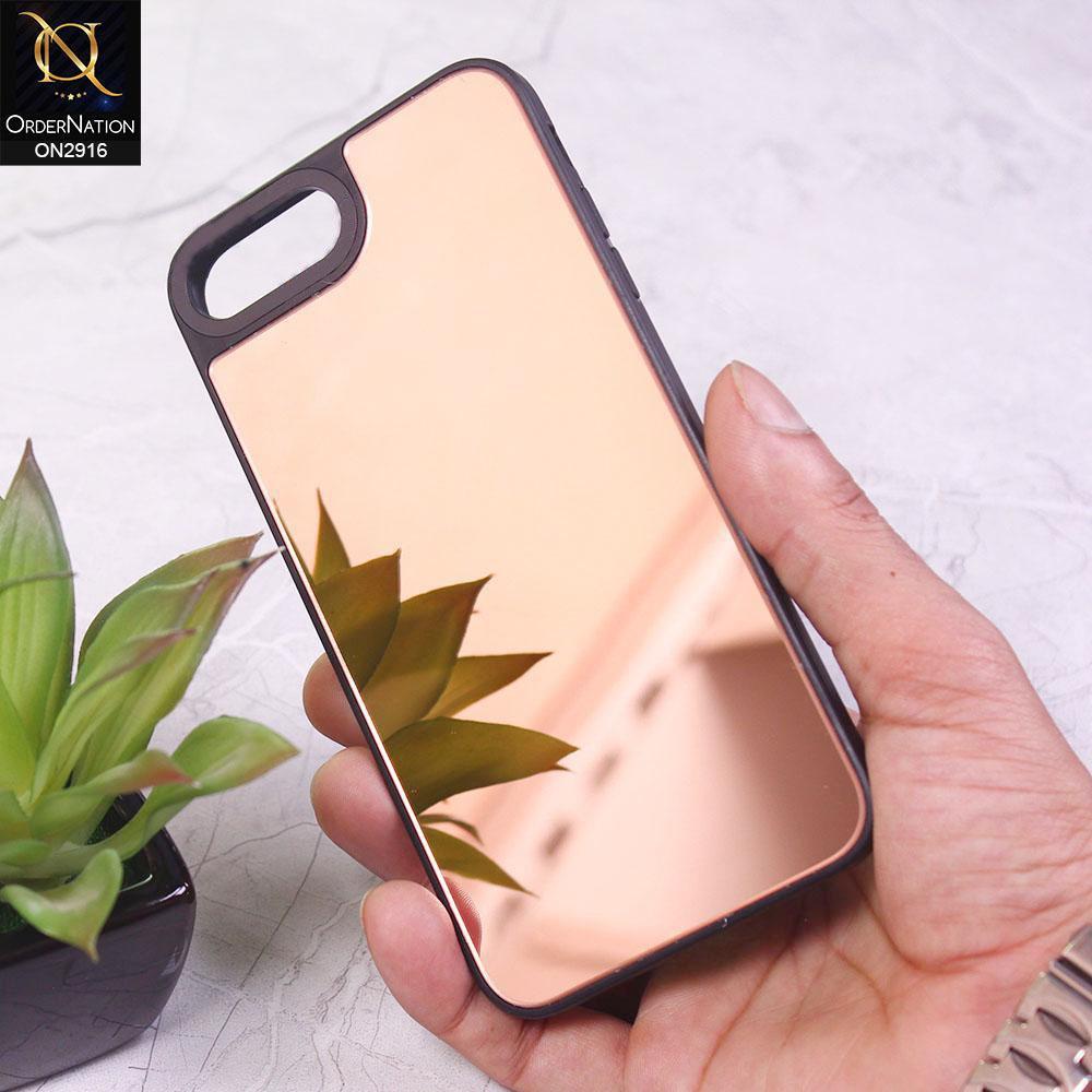 iPhone Plus Plus Cover Rose Gold Makeup Mirror Shine