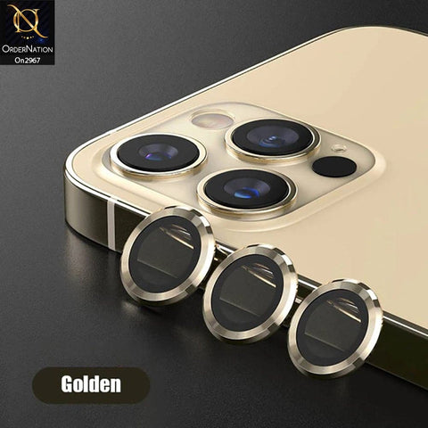 iPhone 11 Pro Protector - Metal Ring Camera Glass Protector