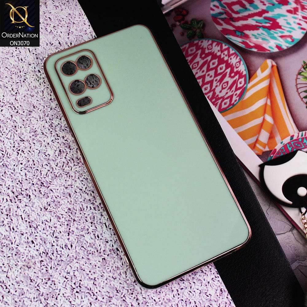 Oppo A54 4G Cover Aqua Side Colour Borders camera Protection