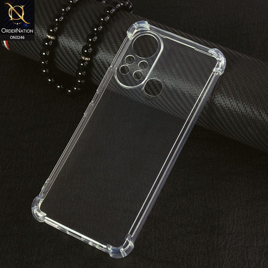 Infinix Hot 11s Cover - Transparent - Soft 4D Design Shockproof Silicone Transparent Clear Case