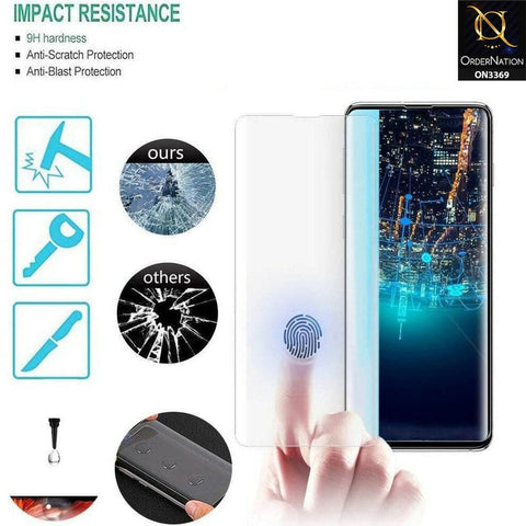 Samsung Galaxy Note 20 Screen Protector - LITO - UV Liquid Full Glue Tempered Glass Screen Protector