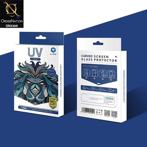 Samsung Galaxy S23 Ultra 5G Screen Protector - LITO - UV Liquid Full Glue Tempered Glass Screen Protector