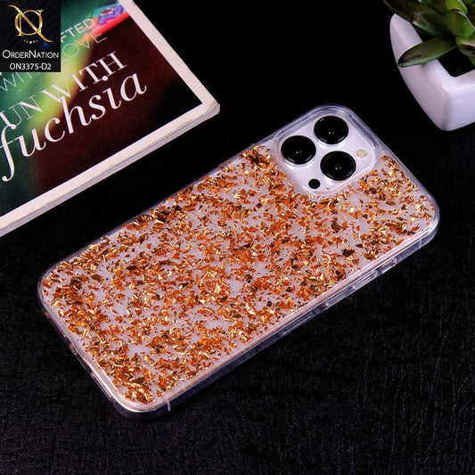 iPhone 13 Pro Max Cover - Design 2 - K-Doo Flash Series Bling Shiny Anti-Shock Soft Borders Semi Hard Back Protective Case