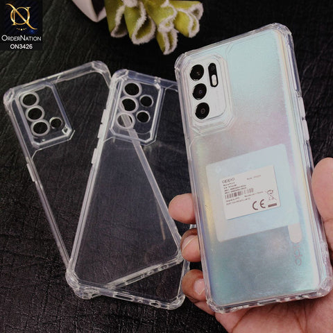 Vivo Y15s Cover - Transparent - New Soft TPU Shock Proof Bumper Transparent Protective Case with Camera Protection