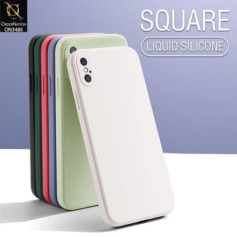 Xiaomi Poco F3 Cover - Off-White (Not Pure White) - ONation Silica Gel Series - HQ Liquid Silicone Elegant Colors Camera Protection Soft Case