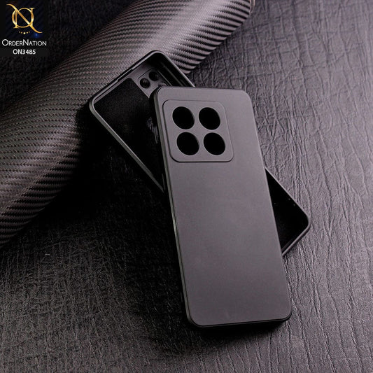 OnePlus 10 Pro Cover - Black - ONation Silica Gel Series - HQ Liquid Silicone Elegant Colors Camera Protection Soft Case