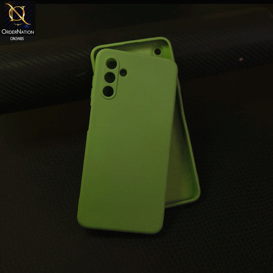 Samsung Galaxy A04s - Light Green - ONation Silica Gel Series - HQ Liquid Silicone Elegant Colors Camera Protection Soft Case