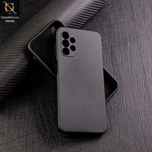 Samsung Galaxy A52s 5G Cover - Black - ONation Silica Gel Series - HQ Liquid Silicone Elegant Colors Camera Protection Soft Case