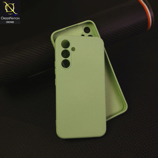 Samsung Galaxy A54 5G - Light Green - ONation Silica Gel Series - HQ Liquid Silicone Elegant Colors Camera Protection Soft Case