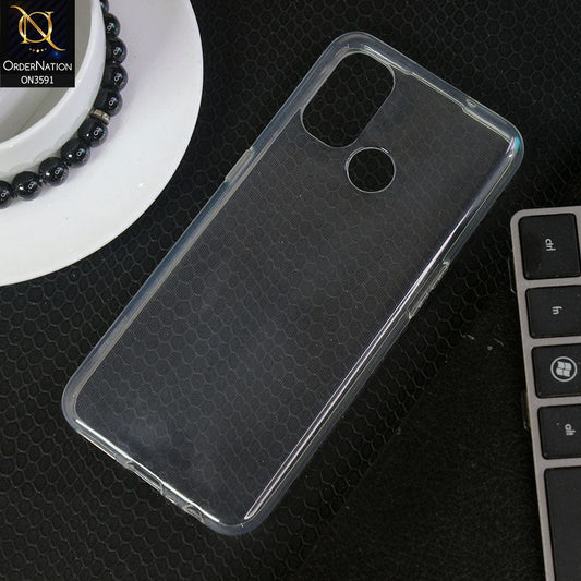OnePlus Nord N100 Cover - Transparent - Soft 4D Design Shockproof Silicone Transparent Clear Case