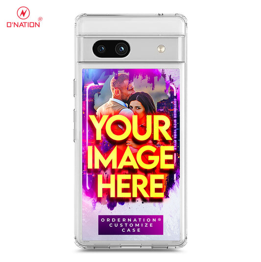 Google Pixel 7a Cover - Customized Case Series - Upload Your Photo - Multiple Case Types Available