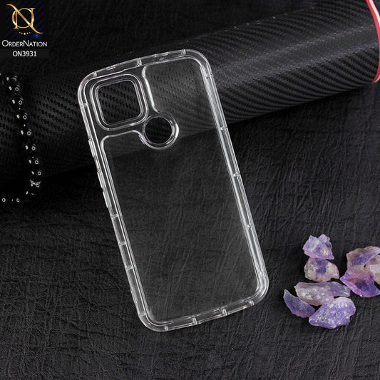 Google Pixel 4a 4G Cover - Transparent - All New Premium Quality No Yellowing Drop Tested Tpu+Pc Clear Soft Borders Case