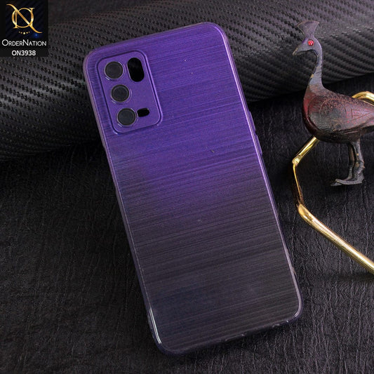 Oppo A16 Cover - Design 6 - New Rainbow Style Soft Silicone Borders Clear Back Case With Electroplating Camera Ring