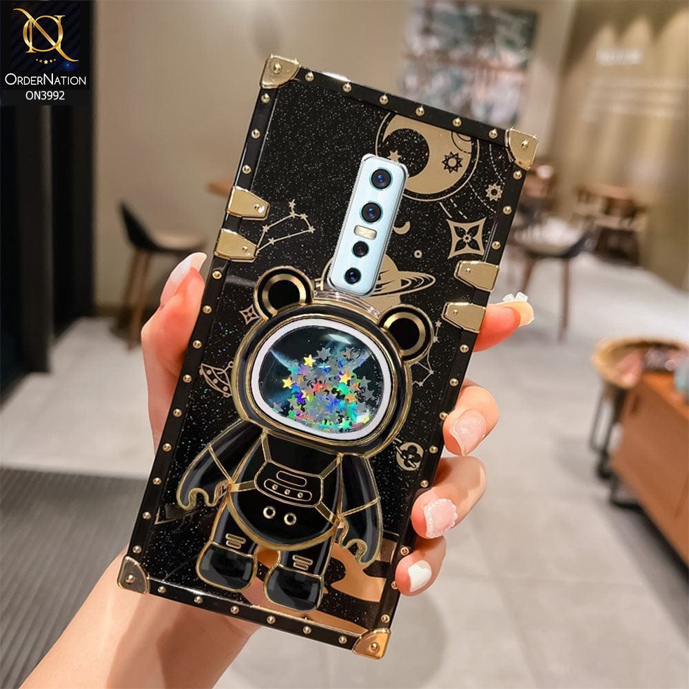 Vivo V17 Pro Cover Black New Luxury Space Case With Astronode