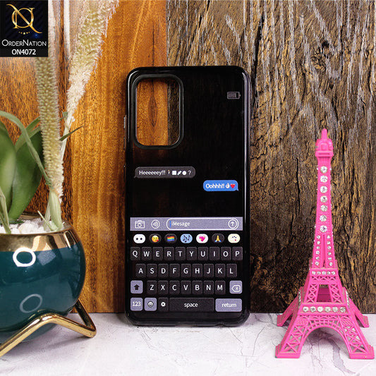Samsung Galaxy A52 - Black - New High Quality Text Message Impact Soft TPU Case