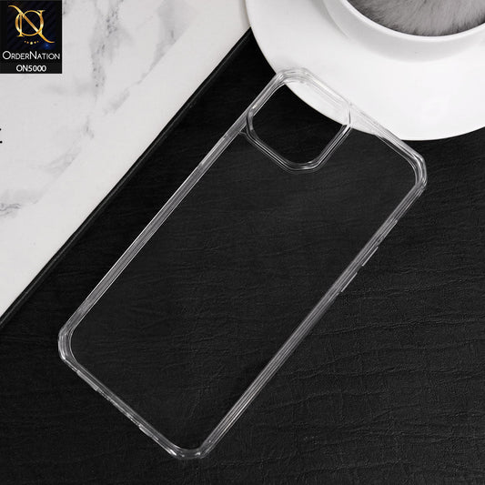 iPhone 15 Cover - Transparent - High Quality Case Completely Clear and Scratch - Resistant Phone Soft Case