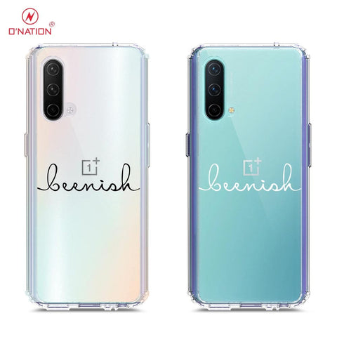 OnePlus Nord CE 5G Cover - Personalised Name Series - 8 Designs - Clear Phone Case - Soft Silicon Borders