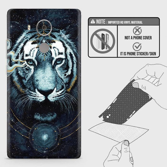 Huawei Mate 8 Back Skin - Design 4 - Vintage Galaxy Tiger Skin Wrap Back Sticker