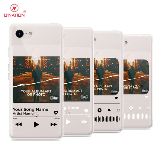 Google Pixel 3 Cover - Personalised Album Art Series - 4 Designs - Clear Phone Case - Soft Silicon Borders