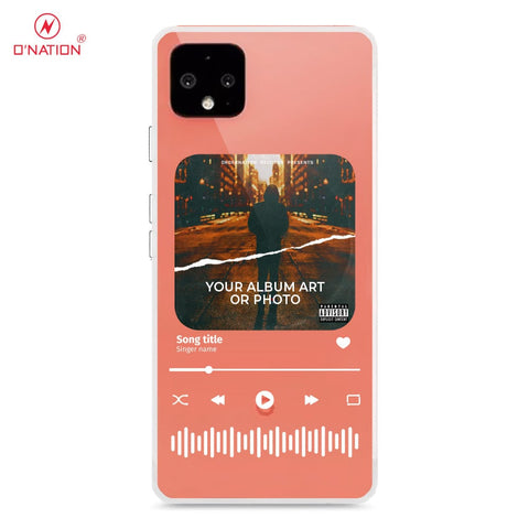 Google Pixel 4 Cover - Personalised Album Art Series - 4 Designs - Clear Phone Case - Soft Silicon Borders